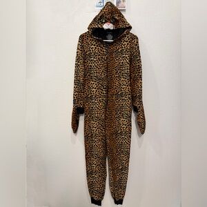 Xhilaration Leopard One Piece Pajama